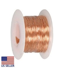 1PC 10M Bare Copper Wire 0.7mm 0.5mm 0.2mm (Dead Soft) Choose Gauge