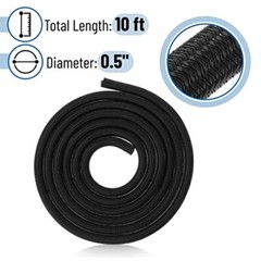 Wire Loom Tubing Cable Management Cord Cover Sleeve Protector Pets Hide Wrap