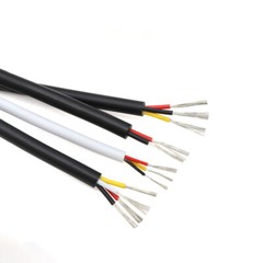 Flexible Multicore Cable 2 Core-10 Core PVC Tinned Copper Power Wire Black White