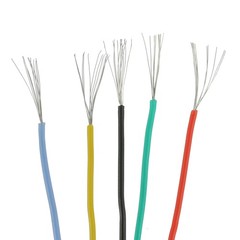 Electric Wire 30AWG, Silicone, 5 Colors 32.8ft, 300V, Heat Shrink Tubing