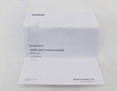 Siemens FCA2016-A1 Module RS485 Class A S54400-A39-A1 – NEW Surplus!