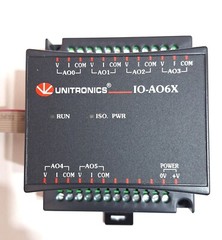 Unitronics IO-AO6X I/O Expansion Modules 8 Isolated Analog Outputs