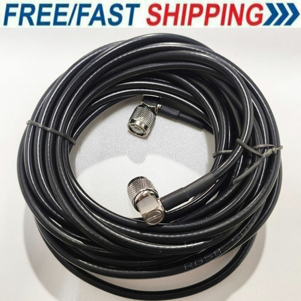 Premium Antenna 25FT 90° For Trimble Leader GPS Cable EZ-guide FMX TNC Right