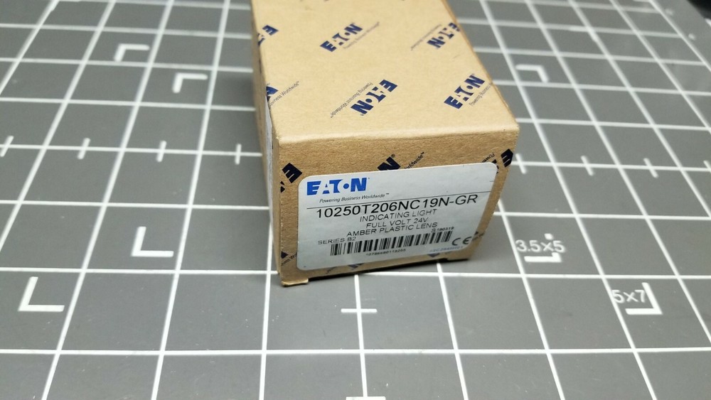 Eaton 24V Amber Indicating Light, 10250T206NC19N-GR