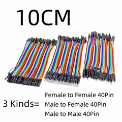 (1X/3X)40 PCS10/15/20CM MM, MF, FF Dupont Wire Jumper Cable Arduino Breadboard