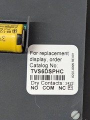 Square D TVS6DSPHC Surge Protection Accessory 3 Phase 6 Input HMI Display Module