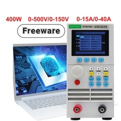 Programmable DC Electronic Load Tester 150V/40A 400W Battery LED Test USB Interf