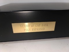 87000 uF Capacitor Bank – Poly Passed