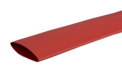 5 Lot TEMCo 1″ Marine Heat Shrink Tube 3:1 Adhesive Glue Lined 12″ long RED