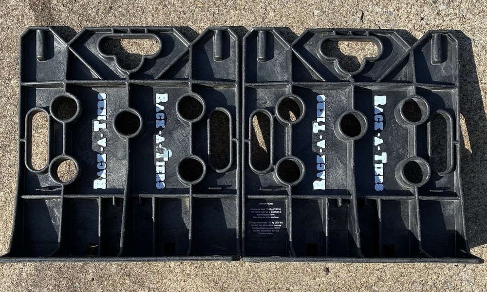 Set of RACK A TIERS Black Wire Dispenser Waterproof Versatile Rustproof Tool