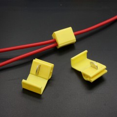 50PCS Lock Wire Electrical Cable Connectors Quick Splice Terminals Crimp