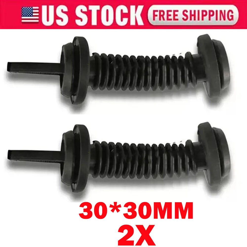 2 Pack 30*30mm Car Harness Wiring Door Tube Rubber Sleeve Dust-proof Tubes NEW