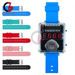 DIY Electronic Kit LED Digital Watch Kit DIY Clock Soldering Project Practice