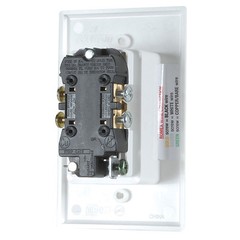 Rapid Link Power Recessed Power Outlet Kit White