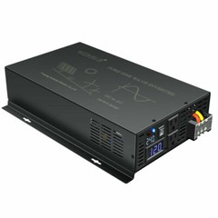 24V to120V Pure Sine Wave Inverter 3000W Solar Power Converter Home Battery Camp