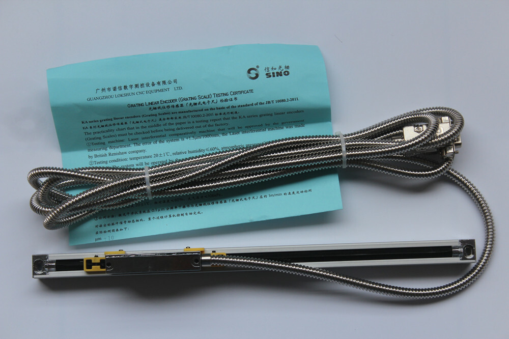 DRO Scale Sino KA500 70 120 170 220 270 320 370 420 mm Slim Scale 0.005mm