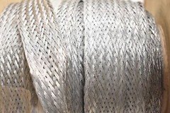 Alpha Wire 1239 Tinned Copper Tubular Braid Wire 1-1/4″ 5 AWG ( 3 FT. PER SALE )