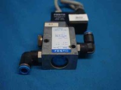 Festo 7802 MFH-3-1/8 MFH318 Solenoid Valve w/ MSFG-24/42-50/60