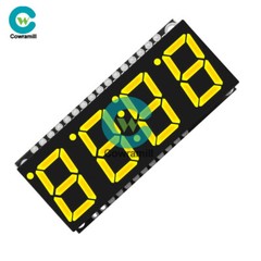 0.56-inch 4-bit 7 Segment LED Display Module Clock Module HT16K33 Driver I2C