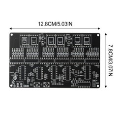 6-bit Digital Circuit Clock DIY Electronic Kit Electronic Clock Teaching Kit