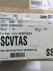Eaton SCVTAS Cooper Power Series Fault Circuit Indicator 6FT Small Remote STAR