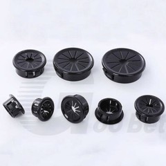 Nylon Wiring Grommets Cable Wire Hole Cover Tidy Protection Snap In 10mm – 100mm