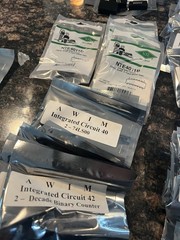 NEW Lot Of Discrete Components Diodes, Amp, IC, Resistors, Etc