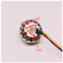4pcs 2204 RC Airplane Brushless Motor 1300KV DIY Fan 1050KV