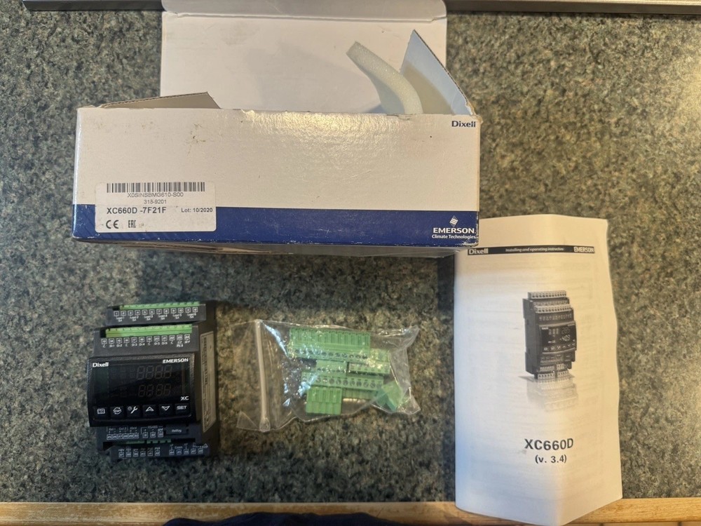 Dixell Emerson XC660D-7F21F Digital Controller