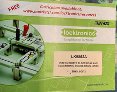 Matrix LK9862A Locktronics Intermediate Electrical Education Kit ANSI Set