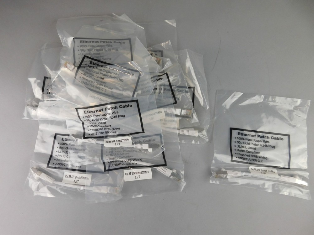 *Lot of 12* C2G-Cat5e Snagless Unshielded (UTP) Ethernet Network Patch Cable …