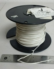( 507 FT ) M27500-20SP1G23 20Awg White Shielded Cable Wire 2/C 19S/32Awg 600V
