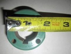Woods Size 5, 1-1/8″ Bore Spacer Hub, Model 5SC-H x 1-1/8, New