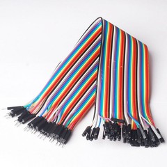 40pcs 30cm Jumper Wire Dupont Cable Dupont Line For Arduino F/F F/M M/M