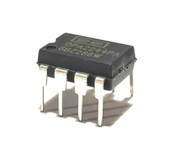 2PCS Burr Brown OPA2244PA OPA2244 2-channel MicroPower single-supply Op Amp