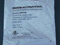 HYDAC 6006786 Connector – NEW Surplus!