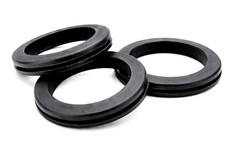 2 1/2″ x 2 1/8″ ID w 1/8″ Groove Rubber Wire Grommet Panel Bushing Oil Resistant
