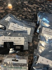 NEW Lot Of Discrete Components Diodes, Amp, IC, Resistors, Etc