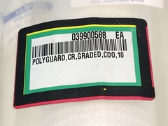 LOT OF 6 MILLIPORE CR0101006 FILTER, POLYGARD 1UM,039900588, 149631