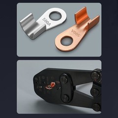 Open-end Terminal Block Pure Copper Tin-Plated Wire Terminal Battery Cable Ends