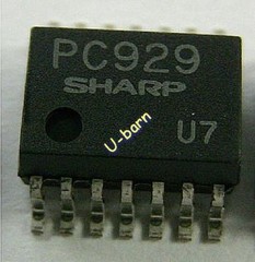 2pcs SHARP PC929 SOP14 Shortcircuit Protector Circuit Built-in Photo RH