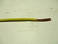 NEW 50’FEET 12AWG YELLOW STRANDED THHN COPPER WIRE