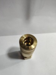 LOT OF 6 NEW PARKER B23E BRASS COUPLER 3/8″ NPTF