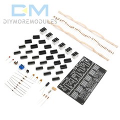 6bit Digital Circuit Clock DIY Electronic Kit Electronic Clock Teaching Practice