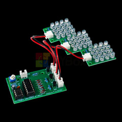 DIY CD4017+NE555 Water Flow Light LED Electronic Kit Soldering Learning Project