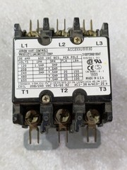 Arrow Hart ACC233UMM30 3-Pole Definite Purpose Contactor 30A 600V 208/240V Coil