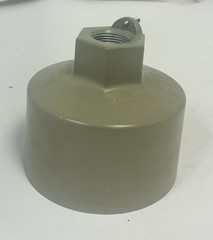 HUBBELL KILLARK NO. EZA2, HAZARDOUS LOCATION LIGHT FIXTURE CORROSION RESISTANT