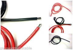 8 AWG Gauge Battery Cable, Marine Grade Wire Tinned Copper Auto, Boat, Solar