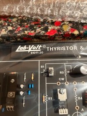 New Open Box 91011-20 LAB-VOLT Board THYRISTOR POWER CONTROLS WITH MOTOR KIT