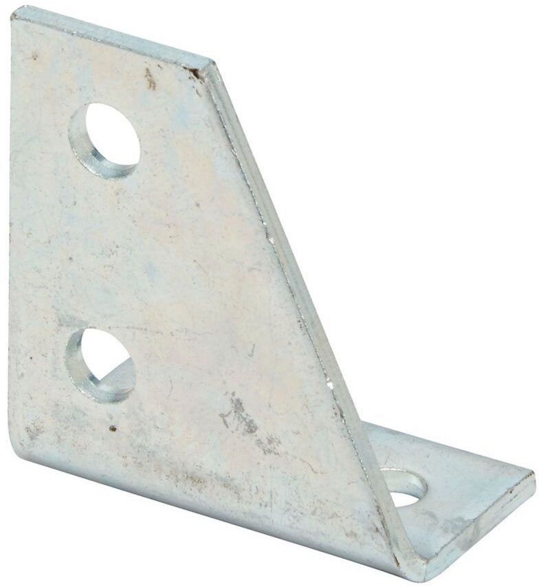 B-Line B134RHDG, Hot Dip Galvanized, Right Hand, 90D, Strut Corner Plate, 1 pc